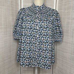 Boden smocked floral top 14